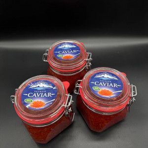 Caviar de salmón rosado (salvaje) 500g